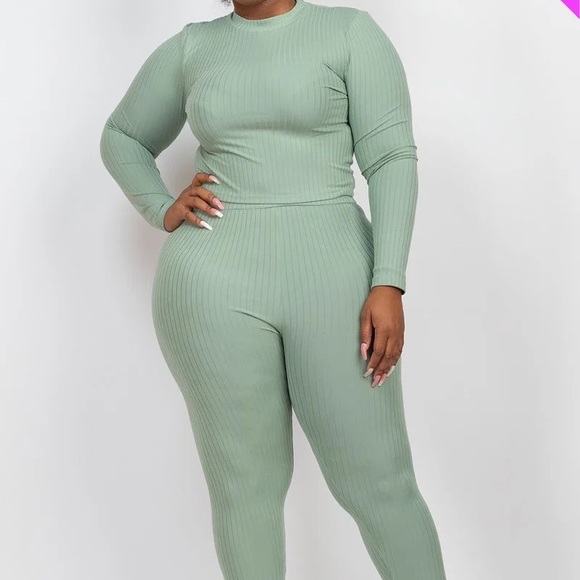 Long sleeve top & legging set - Picture 7 of 7